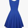 1950s style retro party dress. Image 4