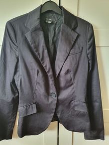 Zara black blazer med
