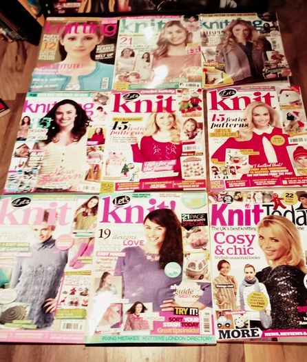 Knitting Magazines Bundle X9