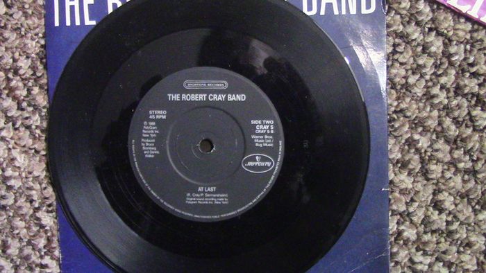 The Robert Cray Band - Don't Be Afraid of the Dark / At Last 7" Single