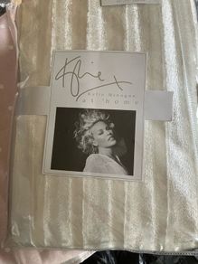 BN Fab Kylie Minogue range ivory velvet curtains