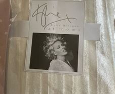 BN Fab Kylie Minogue range ivory velvet curtains