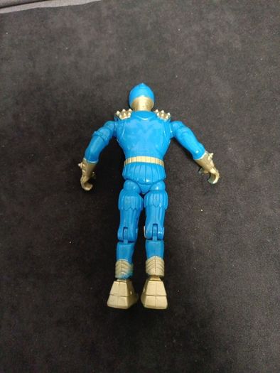 Vintage Roller Warriors Blue Ranger Action Figure Lanard 1991 6"