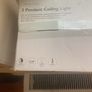 3 Pendant Ceiling Light unopened Image 6