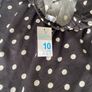 Black polka dot skirt size 10 Image 4