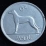 Ireland - 1934 - 6 Pence - Wolfhound - KM.5 - [2060] Image 2