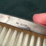Vintage Sterling Silver clothes / hair brushes Image 3