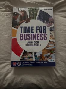 Time for Business Junior Cycle Text book and activity book brand new