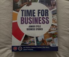 Time for Business Junior Cycle Text book and activity book brand new