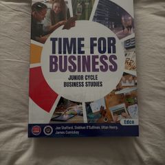 Time for Business Junior Cycle Text book and activity book brand new