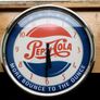 Vintage Large Pepsi Wall Clock 15in Image 2