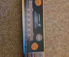 Livarnolux Silver LED Cabinet Light with Motion Detector