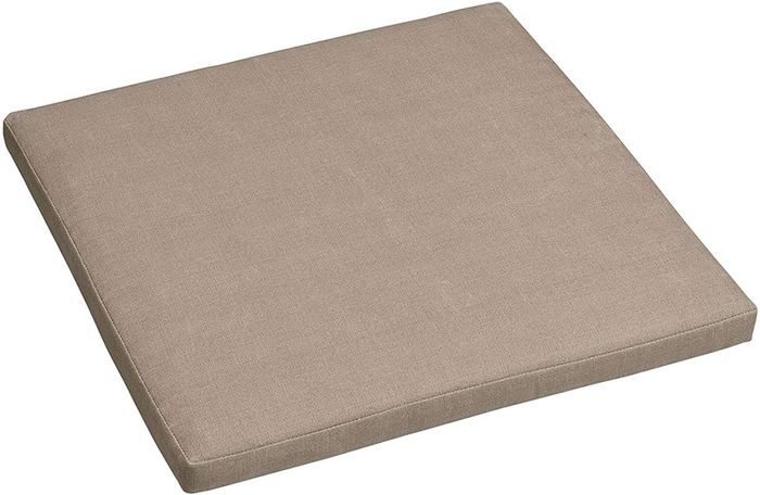 Garden Lounge Sofa Brown / e 2 Seater with Seat and Back Cushions Plastic Flat Rattan Look