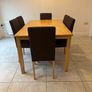 Beautiful Table & 6 Chairs Image 5