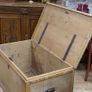 Victorian Pine Blanket Chest Image 4