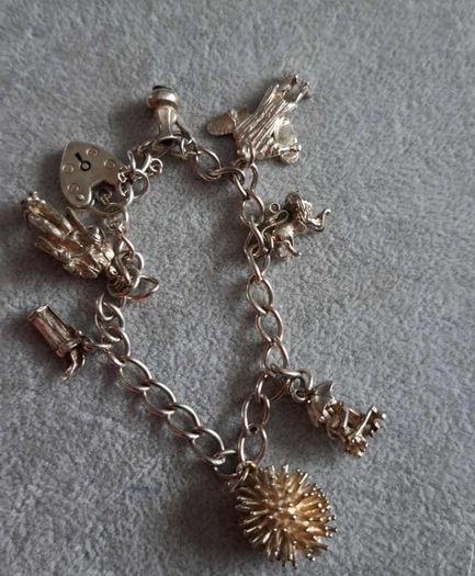 sterling silver charm bracelets
