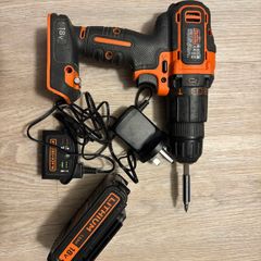 BLACK+DECKER 18V Cordless Hammer Dril