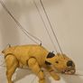 Angry Dog Handmade Wooden Marionette Image 6