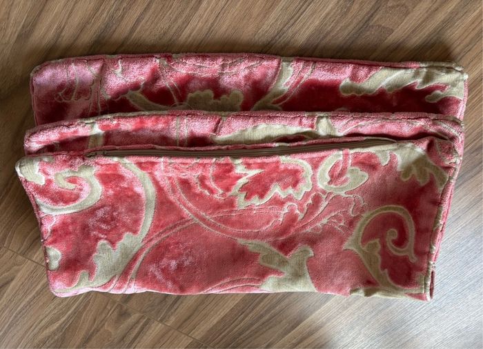 5 Handmade Cushion Covers Pink, Teal & Neutral