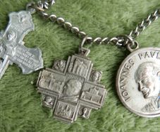 Vintage Catholic Necklace