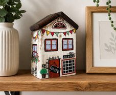 handcrafted tiny wooden house!