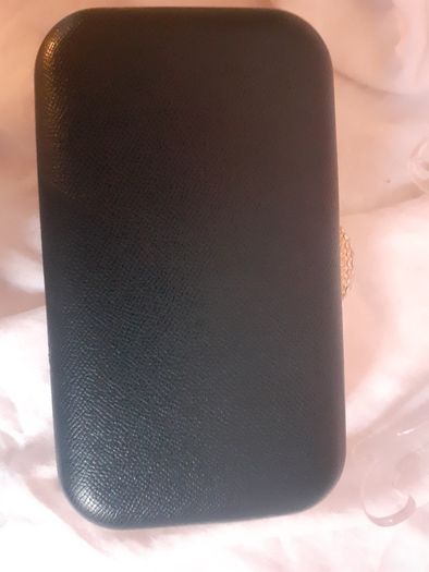 Made in Italy Green Clutch Bag.