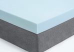 Memory Foam Mattress Topper, Pressure Relief Mattress Topper for Back Pain, Gel Infused Foam (MULTIPLE SIZES, SEE DESCRIPTION)