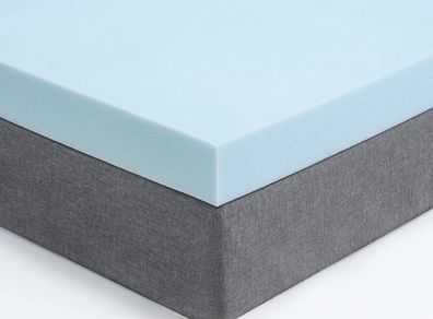 Memory Foam Mattress Topper, Pressure Relief Mattress Topper for Back Pain, Gel Infused Foam (MULTIPLE SIZES, SEE DESCRIPTION)