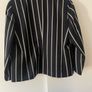Thomas Pink Navy & Grey Striped Wool Blazer UK 20 Image 4