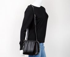 Alexander Wang fringed leather and suede handbag