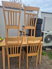 Table and chairs