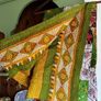 Vintage Indian Kantha Patchwork Handmade Shawl Throw Image 10