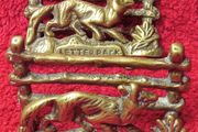 Vintage  Brass Letter Rack  x 2