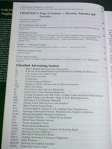 Irish fieldsports & angling handbook Ireland 1984