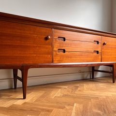 Mid century teak Fonseca sideboard by John Herbert for AH Younger vintage retro