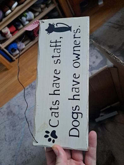 hanging sign