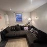 Large Grey L-Shaped Corner Sofa. Separates for Transport Image 2