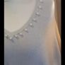 Designer poncho with pearls Image 2
