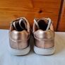 Clarks nallie Rose gold size 6D eu 39 leather Zip and lace closure In excellent condition Image 8