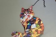 Cat ornament suncatcher