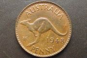 1948 Australia. One Penny. Super Condition!