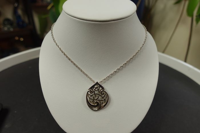 Vintage Scottish Silver Small Book of Kells Designed by Ola Gorie, Orkney Isles