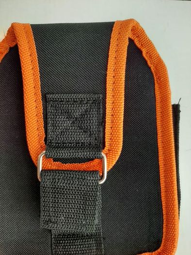 New tool pouch tag attached
