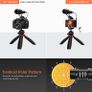 Professional Video Kit Tripod with Directional Microphone Image 4