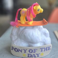 Baby Flicker Drink N Wet Ponies Babies MLP G1 My Little Pony