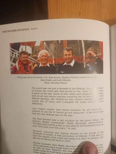 Dunmore East  Community Dauntless Courage By David Carroll. First Edition Hardback With Dustjacket In Very Good Condition.