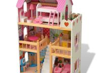main image for ad 3-Storey Dollhouse Wood 60x30x90 cm