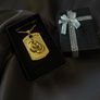 Boxing Glove Pendant Necklace Image 2