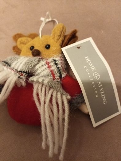Handcrafted christmas felt reindeer