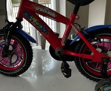 Spider-Man bike